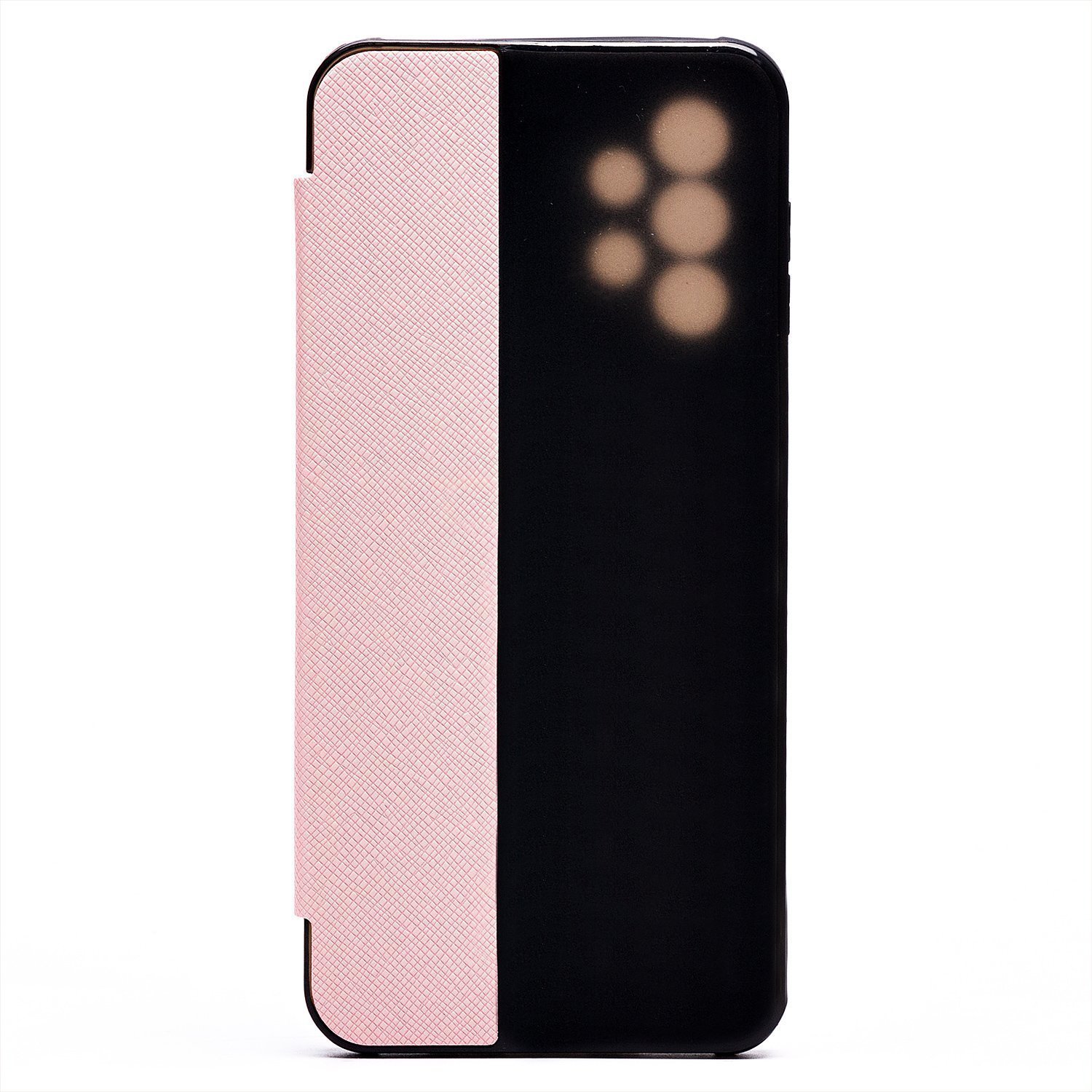 

Чехол-книжка BC003 для смартфона Samsung SM-A336 Galaxy A33 5G, иск.кожа, силикон, черный/розовый (206313)