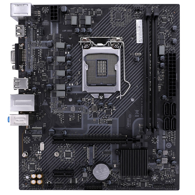 

Материнская плата Colorful H510M-K M.2 V20, Socket1200, Intel H510, 2xDDR4, PCI-Ex16, 4SATA3, 5.1-ch, GLAN, 4 USB 3.2, VGA, HDMI, mATX, Retail, H510M-K M.2 V20