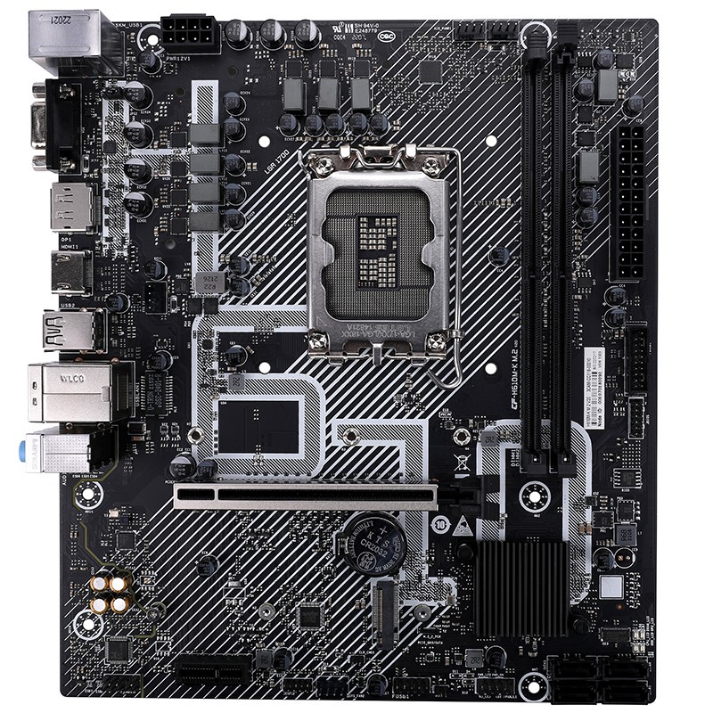 

Материнская плата Colorful H610M-K M.2 V20, Socket1700, Intel H610, 2xDDR4, PCI-Ex16, 4SATA3, 5.1-ch, GLAN, 4 USB 3.2, VGA, HDMI, DP, mATX, Retail, H610M-K M.2 V20