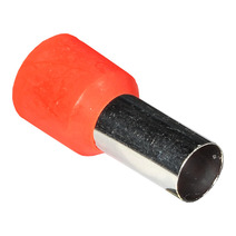 Наконечник НШВИ штыревой втулочный изолированный, 35 мм², под опрессовку, красный, 100 шт., Netko Optima (E35-16)