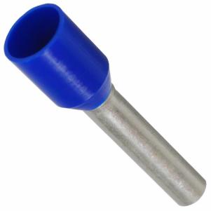 Наконечник НШВИ штыревой втулочный изолированный, 16 мм², под опрессовку, синий, 100 шт., Netko Optima (E16-18)