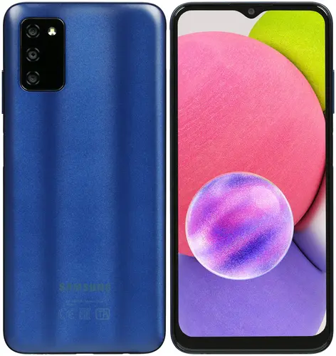 

Смартфон Samsung Galaxy A03s, 6.5" 720x1600 TN, MediaTek Helio P35, 4Gb RAM, 64Gb, 3G/4G, Wi-Fi, BT, 3xCam, 2-Sim, 5000mAh, USB Type-C, Android 11, синий (SM-A037FZBGMEA), Galaxy A03s