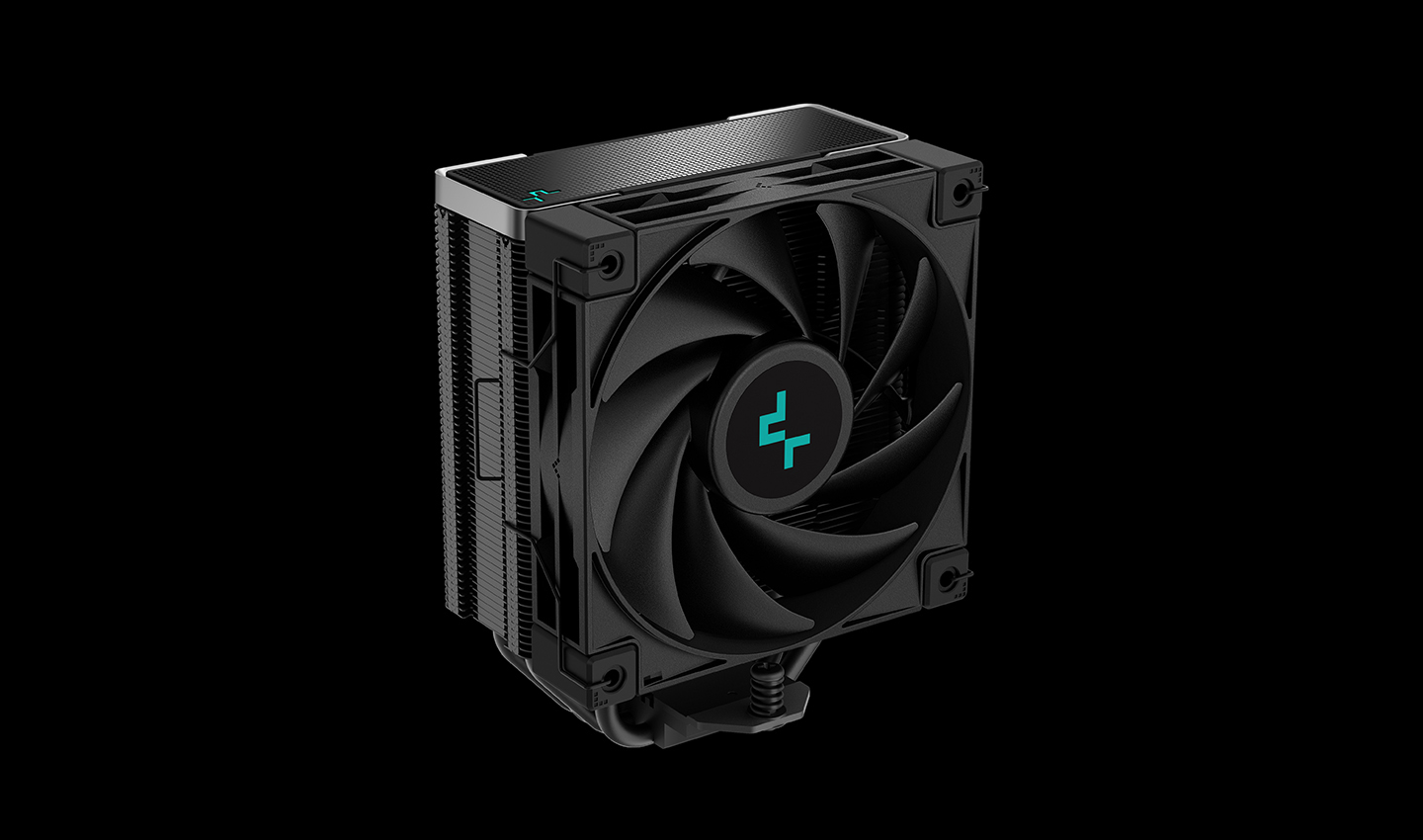 

Кулер для процессора DeepCool AK400 ZERO DARK для Socket/115x/1200/1700/1851/AM4, 120 мм, 1850rpm, 29 дБА, 4-pin PWM, Al+Cu (R-AK400-BKNNMN-G-2), AK400 ZERO DARK