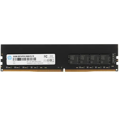 

Память DDR4 DIMM 32Gb, 2666MHz, CL19, 1.2V HP V2 series (18X17AA#ABB), 18X17AA#ABB