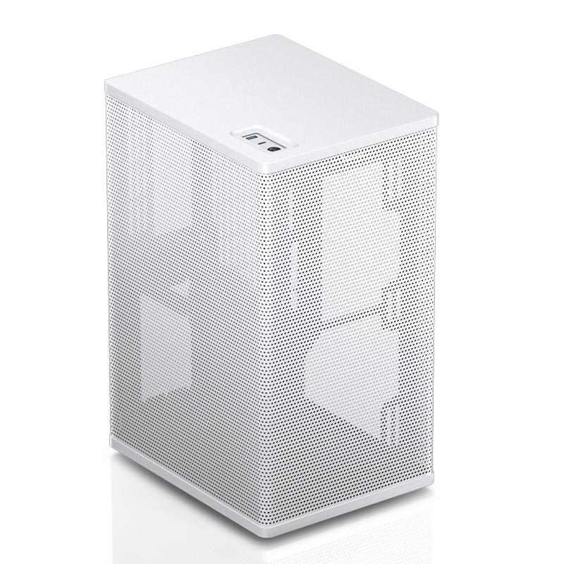 

Корпус JONSBO VR3, Mini-ITX, Mini-Tower, USB 3.0, белый, без БП, VR3