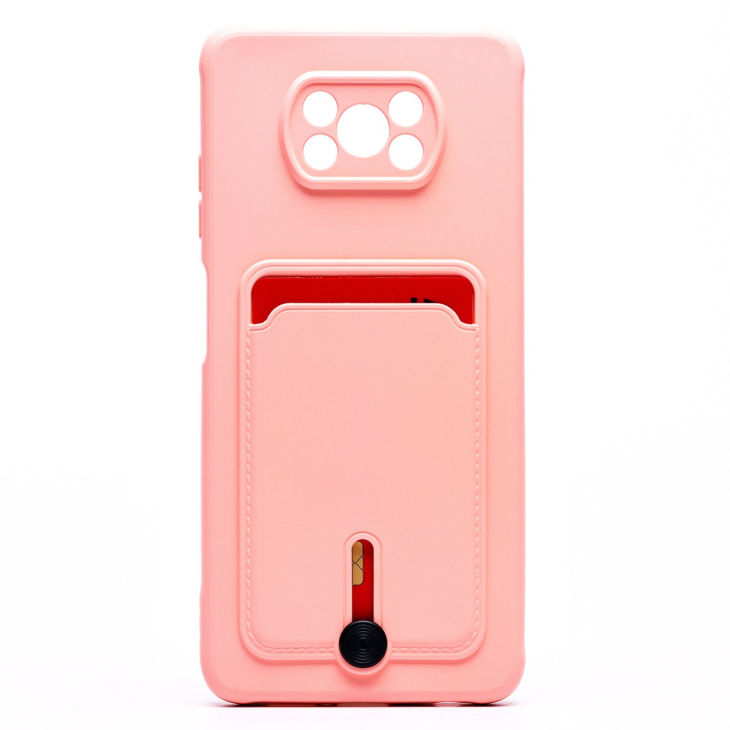 

Чехол-накладка SC304 для смартфона Xiaomi Poco X3/Poco X3 Pro, силикон, розовый (208799)