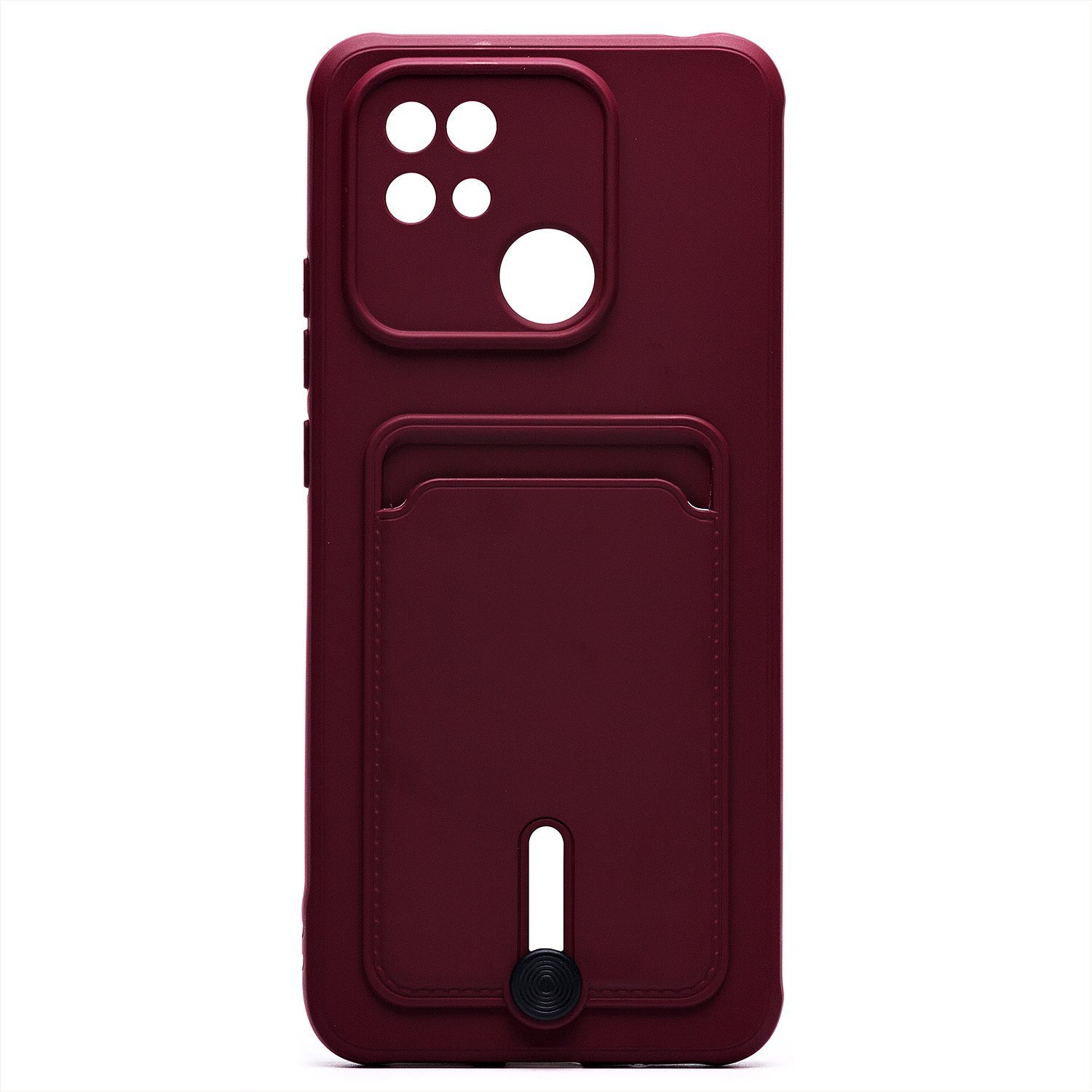

Чехол-накладка SC304 для смартфона Xiaomi Redmi 10C, силикон, бордовый (208810)