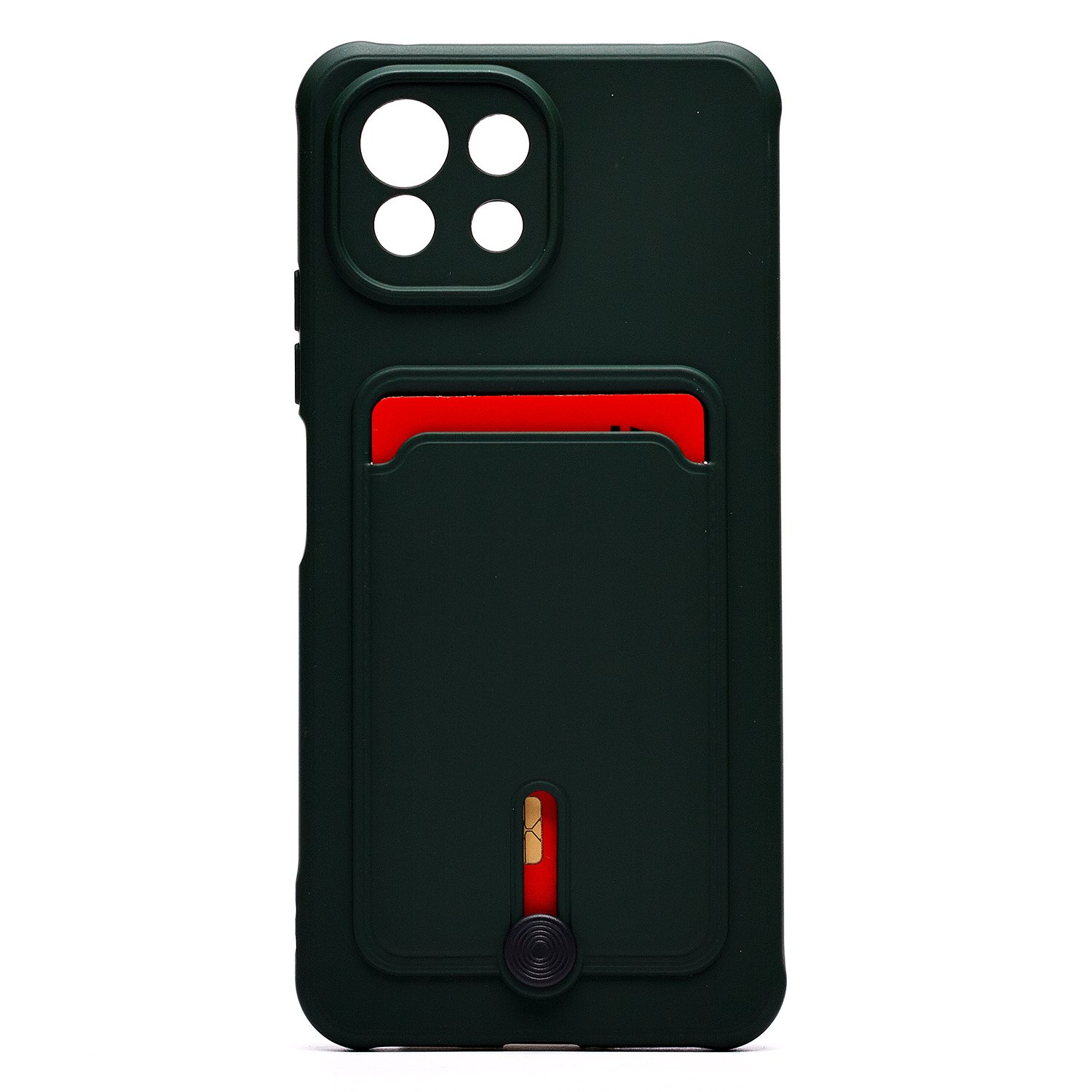 

Чехол-накладка SC304 для смартфона Xiaomi Mi 11 Lite/Mi 11 Lite 5G/11 Lite 5G NE, силикон, темно-зеленый (208769)