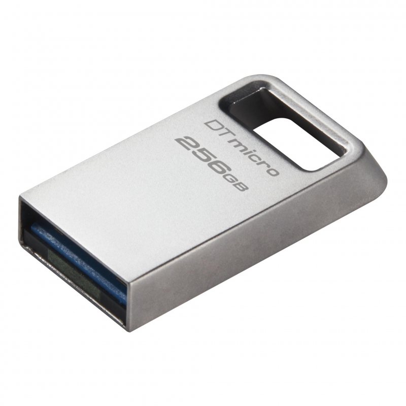 

Флешка 256 USB 3.2 Kingston DataTraveler Micro, серебристый (DTMC3G2/256GB), DTMC3G2/256GB