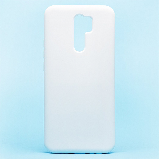 Чехол-накладка Activ Original Design для смартфона Xiaomi 9, силикон, белый (208041)