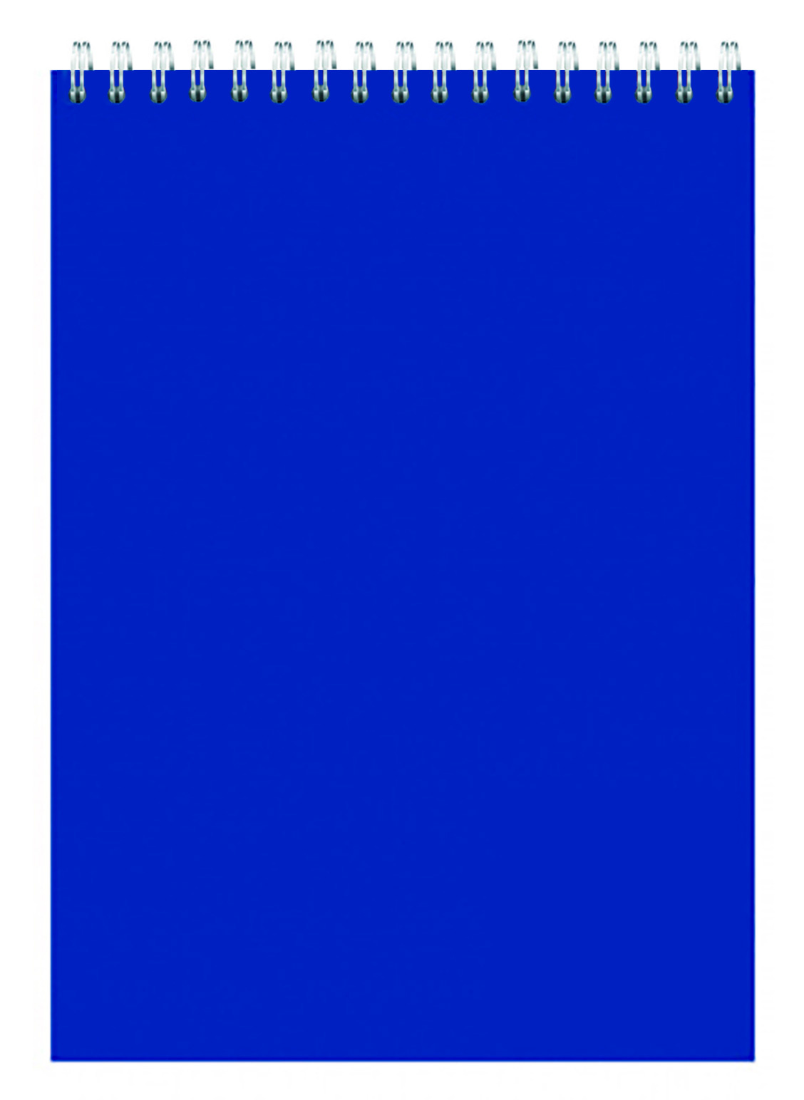 Блокнот Silwerhof 731187-15, A5, клетка, 60 листов, синий (1110068) (1шт.)