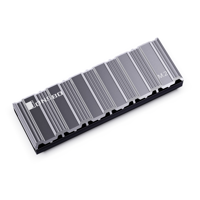 

Радиатор для SSD M.2 2280 JONSBO M.2-5, алюминий, серый (CLDP_M_2-5 Gray), M.2-5