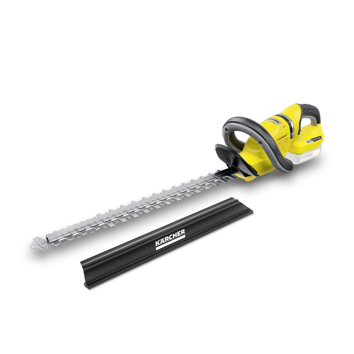 

Кусторез Karcher, аккумуляторный, Li-Ion, 18 В, длина лезвия 50 см, 2.9 кг (1.444-240.0) без акб и зу