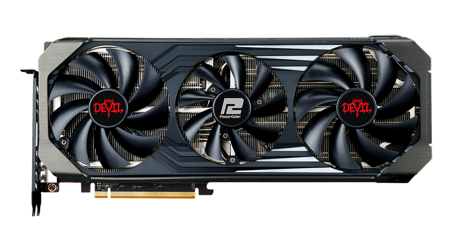 

Видеокарта PowerColor AMD Radeon RX 6750 XT Red Devil OC, 12Gb DDR6, 192 бит, PCI-E, HDMI, 3DP, Retail (AXRX 6750XT 12GBD6-3DHE/OC), Red Devil OC