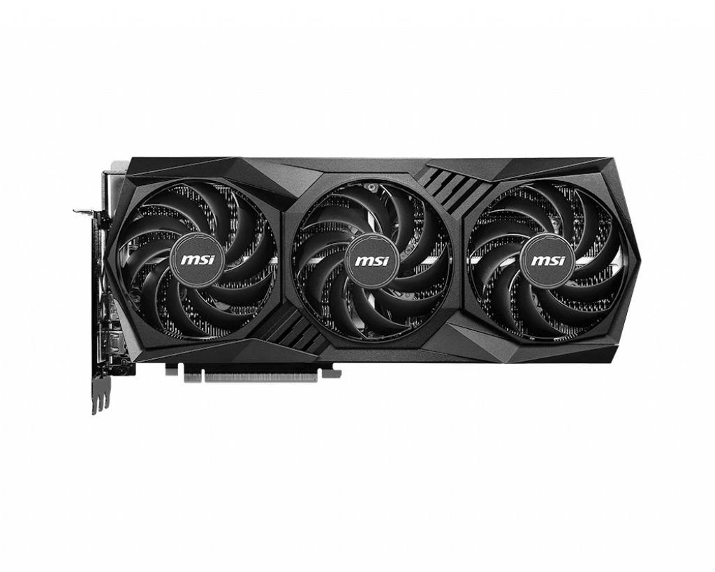 

Видеокарта MSI NVIDIA GeForce RTX 3090 Ti GeForce, 24Gb DDR6X, 384bit, PCI-E, HDMI, 3DP, Retail (RTX 3090 Ti BLACK TRIO 24G), GeForce