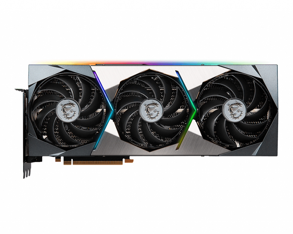 

Видеокарта MSI NVIDIA GeForce RTX 3090 Ti SUPRIM SE 24G, 24Gb DDR6X, 384bit, PCI-E, HDMI, 3DP, Retail (RTX 3090 Ti SUPRIM SE 24G), SUPRIM SE 24G