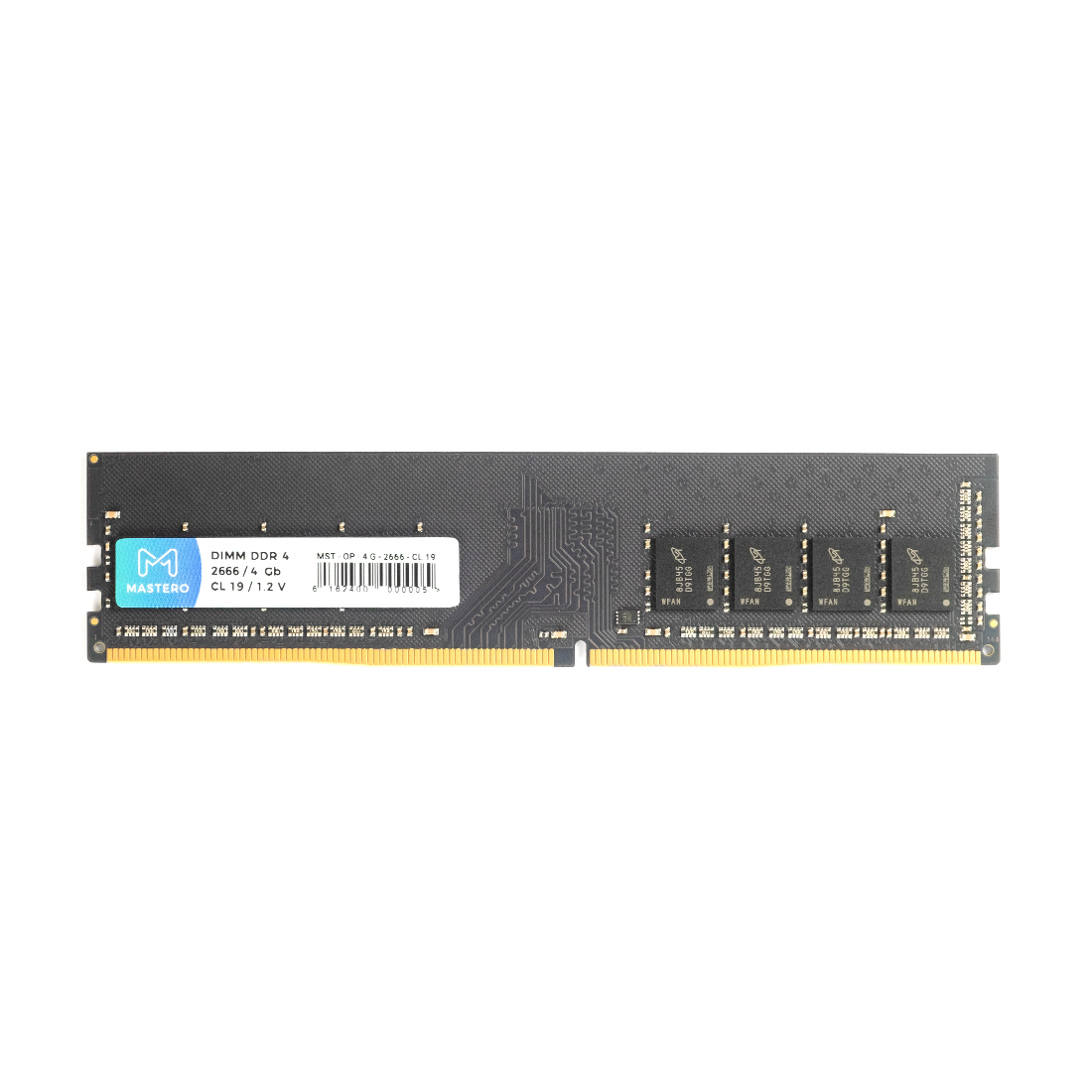 Память DDR4 DIMM 4Gb, 2666MHz Mastero (MST-OP-4GB-2666CL19)