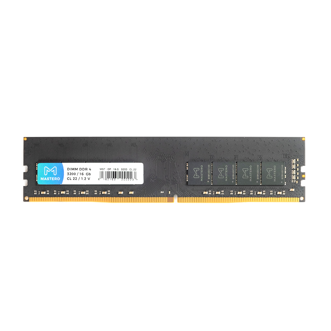Память DDR4 DIMM 16Gb, 3200MHz Mastero (MST-OP-16G-3200-CL22)