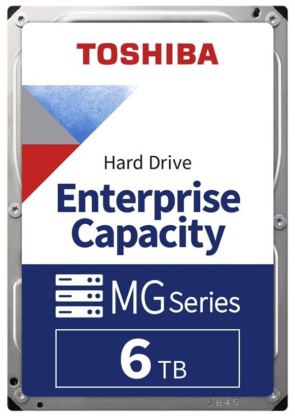 

Жесткий диск (HDD) Toshiba 6Tb, 3.5", 7.2K, 256Mb, 512e, SAS 12Gb/s (MG08SDA600E)