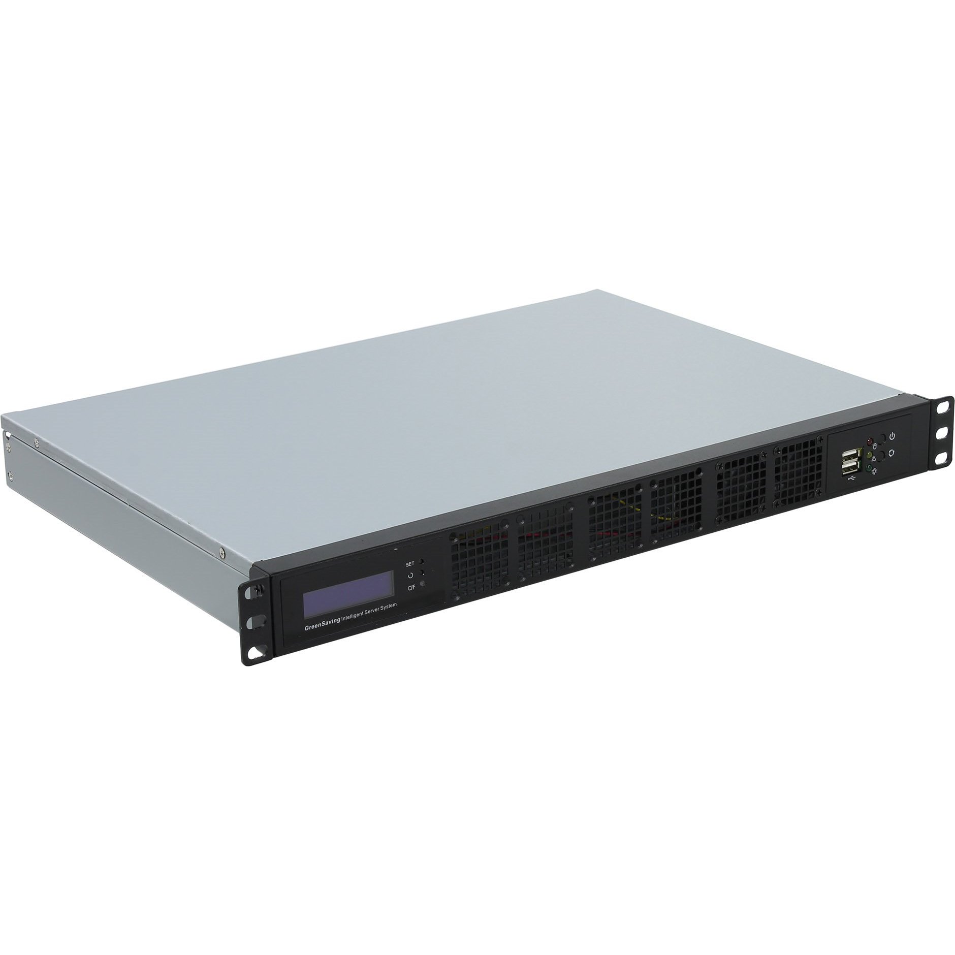 

Корпус Procase GM132, mATX, 1U RM, без БП, черный/серебристый (GM132-B-0), GM132