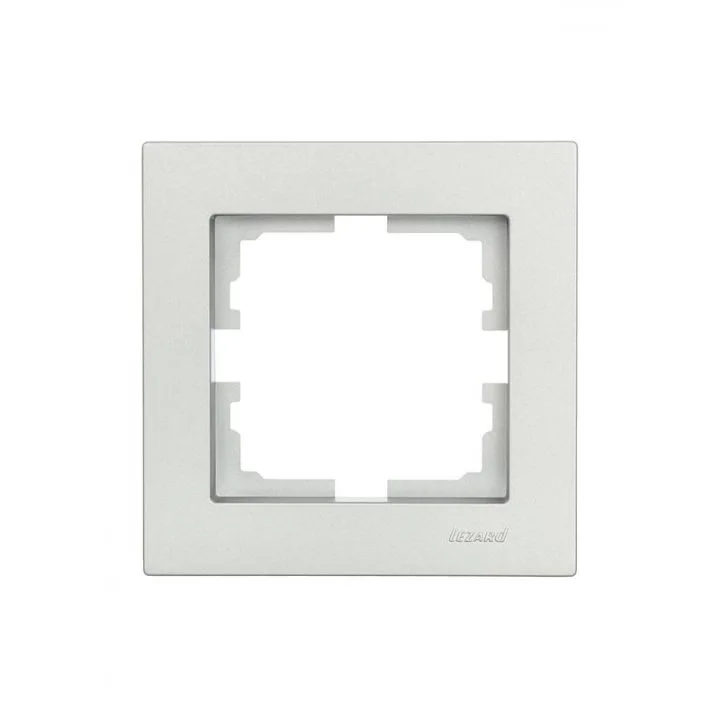 Рамка LEZARD VESNA 742-3500-146, 1-пост, платина