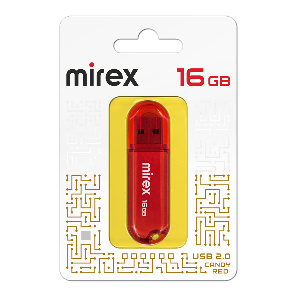 Флешка 16Gb Mirex Candy 13600-FMUCAR16