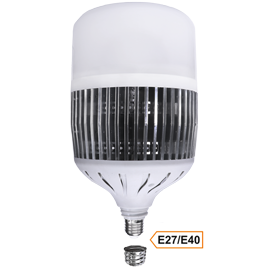 Лампа светодиодная E27/E40 цилиндрическая, 100 Вт, 4000 K, Ecola
