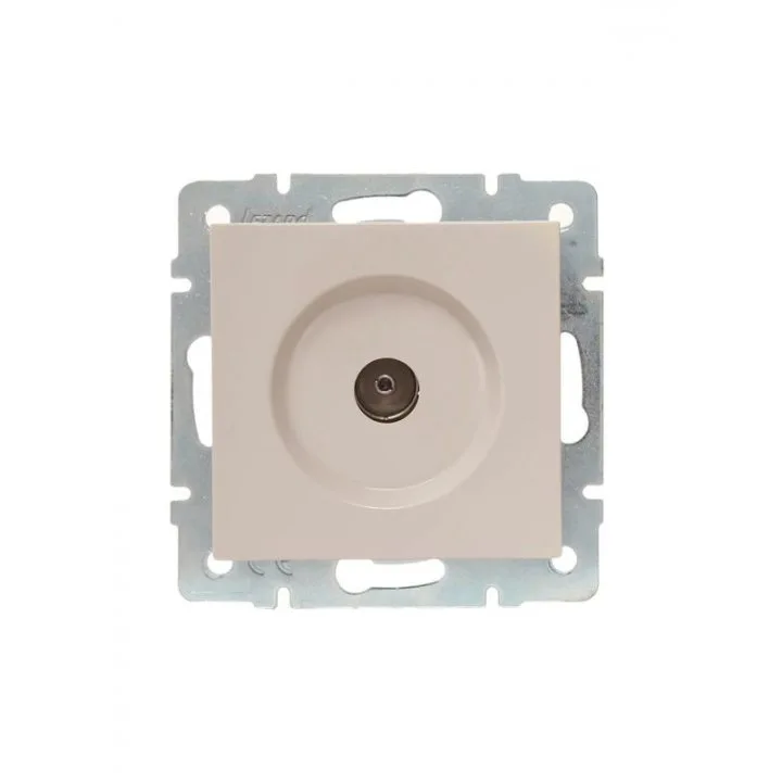Розетка TV LEZARD Vesna 742-0388-130, кремовый