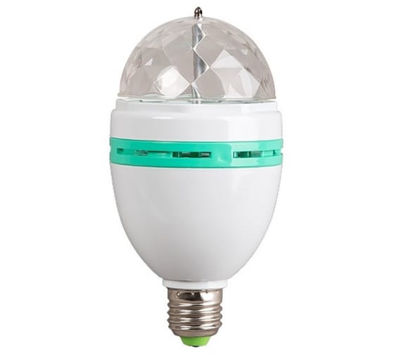 

Лампа светодиодная E27 шар, 6Вт / RGB, NEON-NIGHT 601-253 Диско (601-253), Диско