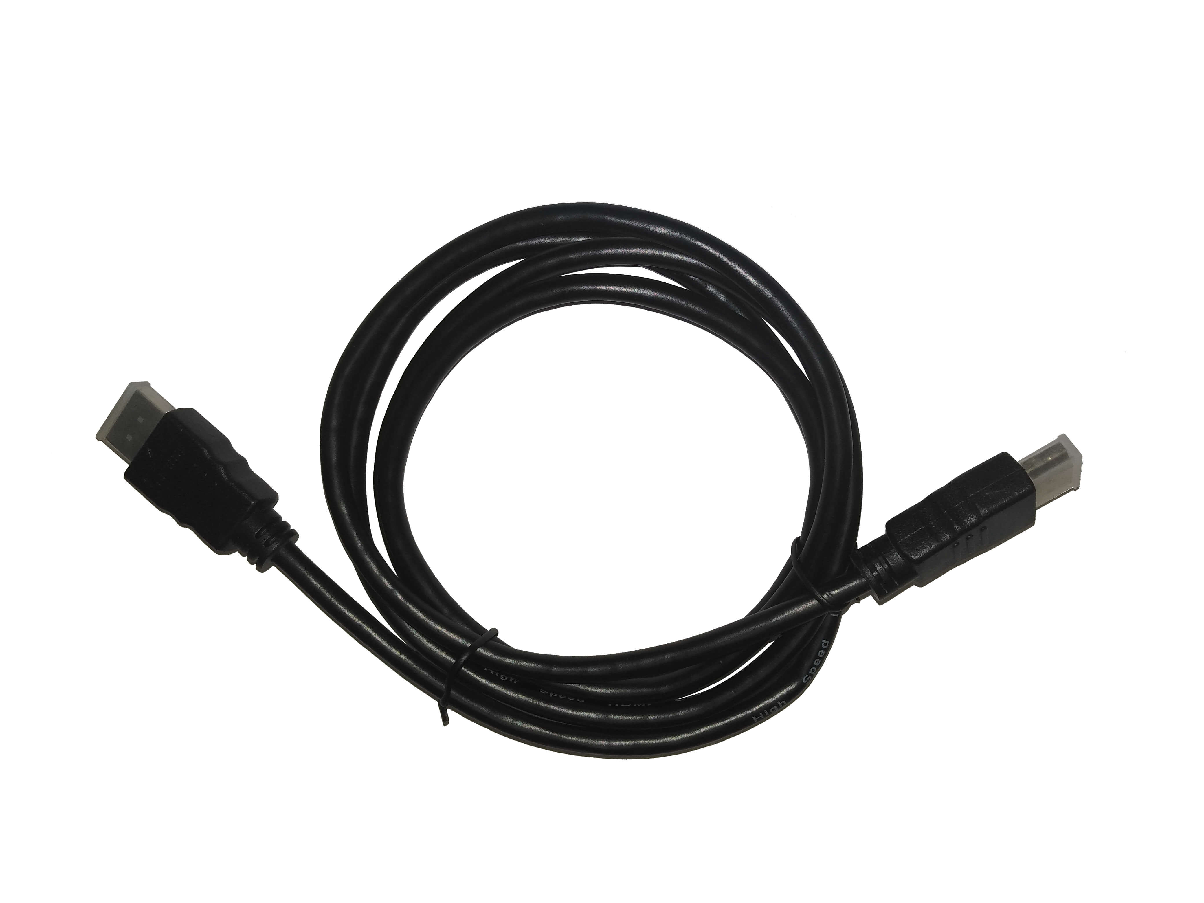 Кабель HDMI(19M)-HDMI(19M) v1.4 4K, экранированный, 1.5 м, черный Netko 2HDMI1.4P.G-1.5M.PP (66029)