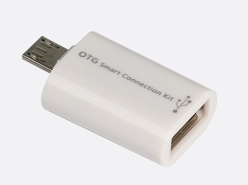 

Переходник (адаптер) Micro USB-USB, OTG, белый Smartbuy SBR-OTG-W (SBR-OTG-W), SBR-OTG-W