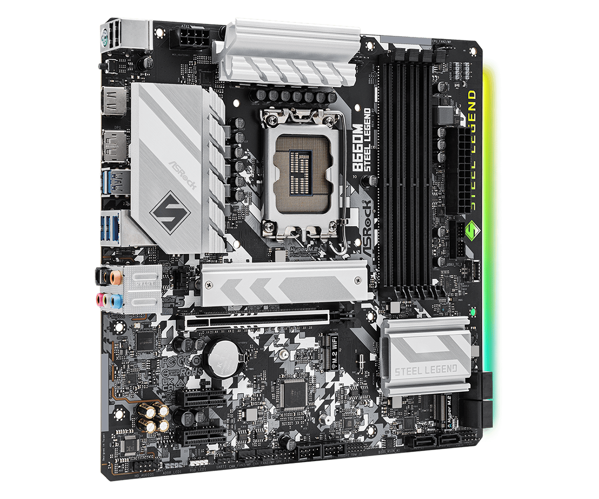 Asrock b660m. ASROCK b660m Steel Legend. B660m s1700 MATX. ASROCK h670 Steel Legend Fans. ASROCK LGA 1700 Steel Legend.