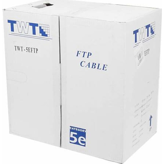 Витая пара TWT FTP кат.5e 4 пары CU 305м. (TWT-5EFTP-UNV)