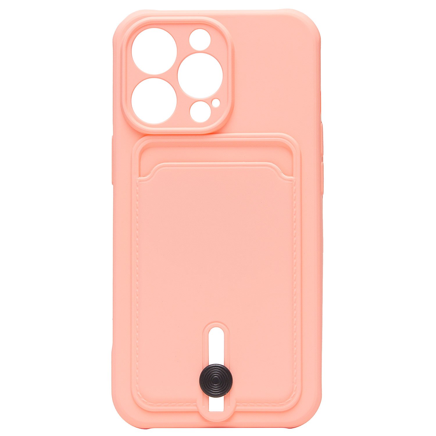 

Чехол-накладка SC304 для смартфона Apple iPhone 13 Pro, светло-розовый (208659)