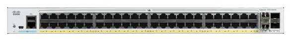 

Коммутатор Cisco Catalyst 1000 C1000-48T-4G-L, управляемый, кол-во портов: 48x1 Гбит/с, кол-во SFP/uplink: SFP 4x1 Гбит/с, установка в стойку (C1000-48T-4G-L), C1000-48T-4G-L