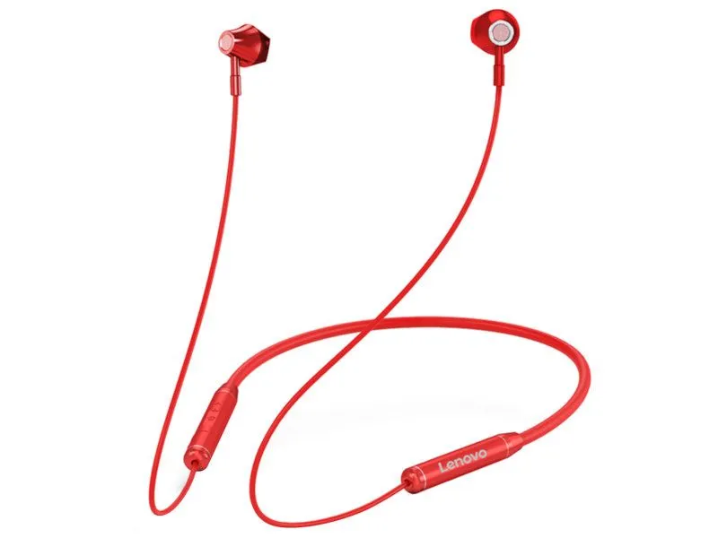 

Беспроводные наушники Lenovo HE06, красный (HE06 Red), HE06