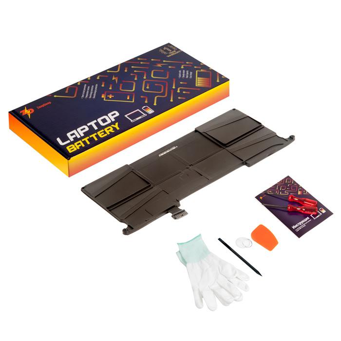 

Аккумуляторная батарея ZeepDeep A1495 для Apple MacBook Air 11 A1465 7.6V A1495 Mid 2013 Early 2014 Early 2015, 7.6V, черный, 35.75Wh, с сервисным набором (874831), A1495