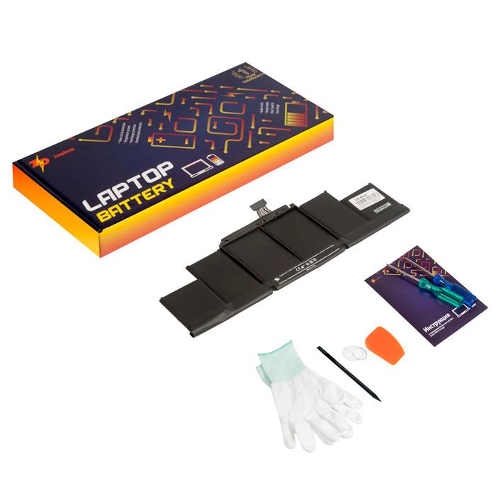 

Аккумуляторная батарея ZeepDeep A1417 для Apple MacBook Pro 15 Retina A1398 A1417 Mid 2012 Early 2013, 11V, черный, 95Wh, с сервисным набором (874838), A1417