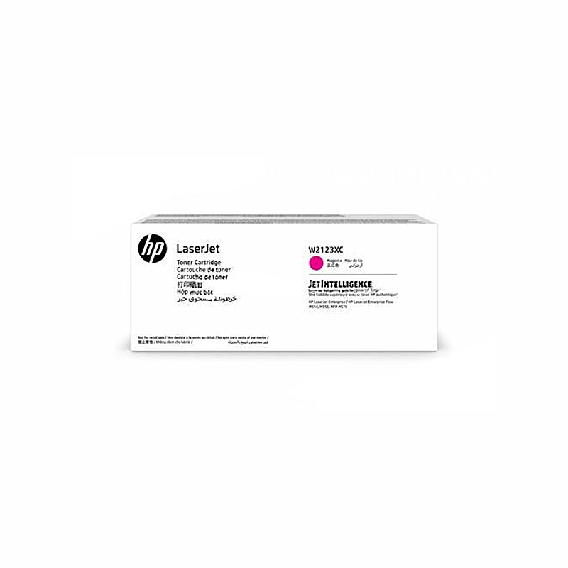 

Картридж лазерный HP 212X/W2123XC, пурпурный, 10000 страниц, оригинальный для HP CLJ Enterprise M554/M555/M578, белая коробка, 212X