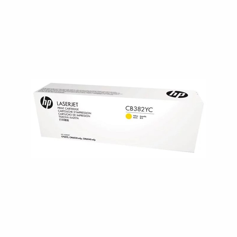 

Картридж лазерный HP 824A/CB382YC, желтый, 31000 страниц, оригинальный для HP CLJ CP6015/CM6030/CM6040, белая коробка, 824A