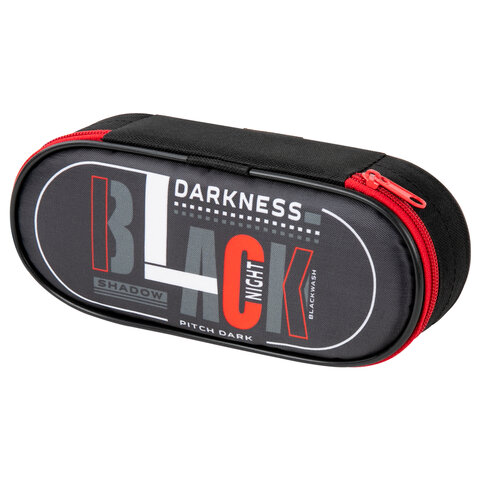 

Пенал-футляр Brauberg Case Darkness, 1 отделение, черный (271036), Darkness