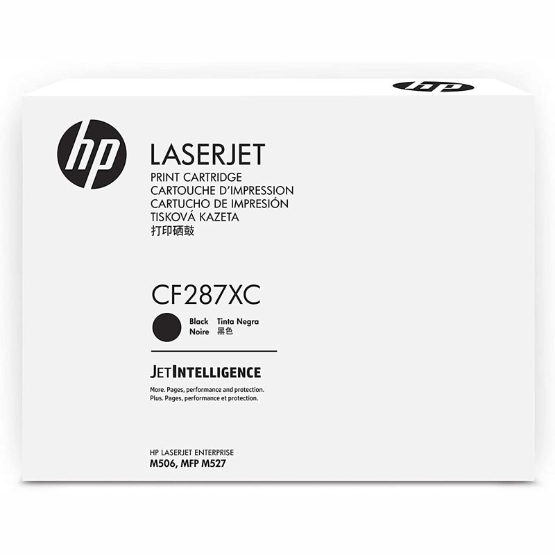 

Картридж лазерный HP 87X/CF287XC, черный, 18000 страниц, оригинальный для HP LJ M506, белая коробка, 87X