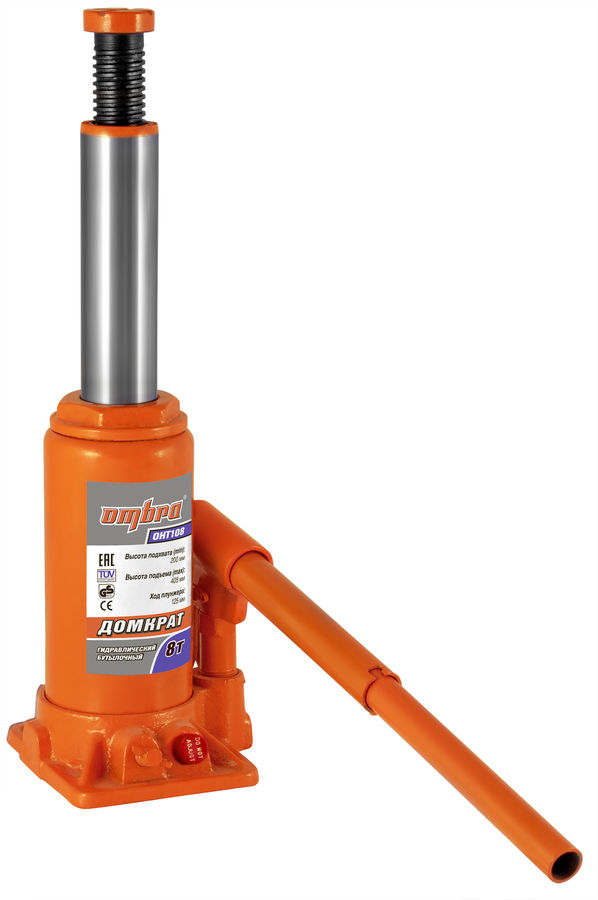 Домкрат OMBRA OHT108, 8 т, 20 см-40.5 см