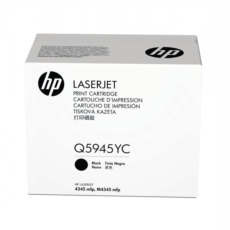 

Картридж лазерный HP 45Y/Q5945YC, черный, 23500 страниц, оригинальный для HP LJ 4345mfp, белая коробка, 45Y