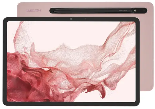 

Планшет Samsung Galaxy Tab S8 5G 11" 2560x1600, Snapdragon 898, 8Gb RAM, 128Gb, 3G/4G LTE/5G, WiFi, BT, 8000mAh, Android 12, розовое золото (SM-X706BIDAMEA), S8 5G