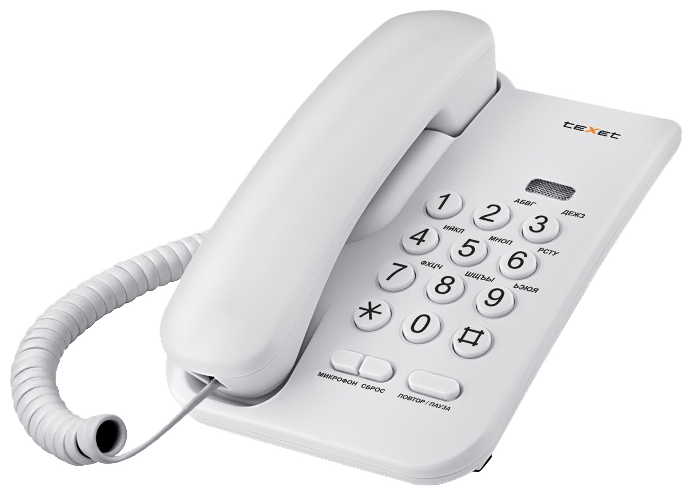 

Проводной телефон teXet TX-212, светло серый, TX-212