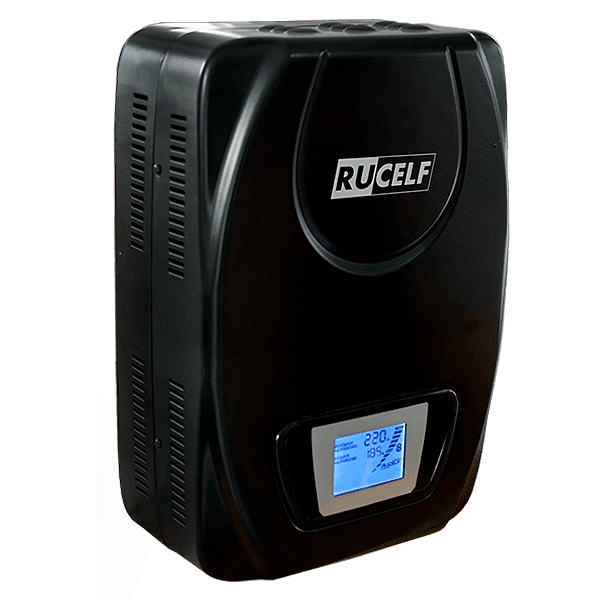 

Стабилизатор напряжения Rucelf SDW II-6000-L, 6000 VA, 5 кВт, клеммная колодка, черный (SDW II-6000-L), SDW II-6000-L