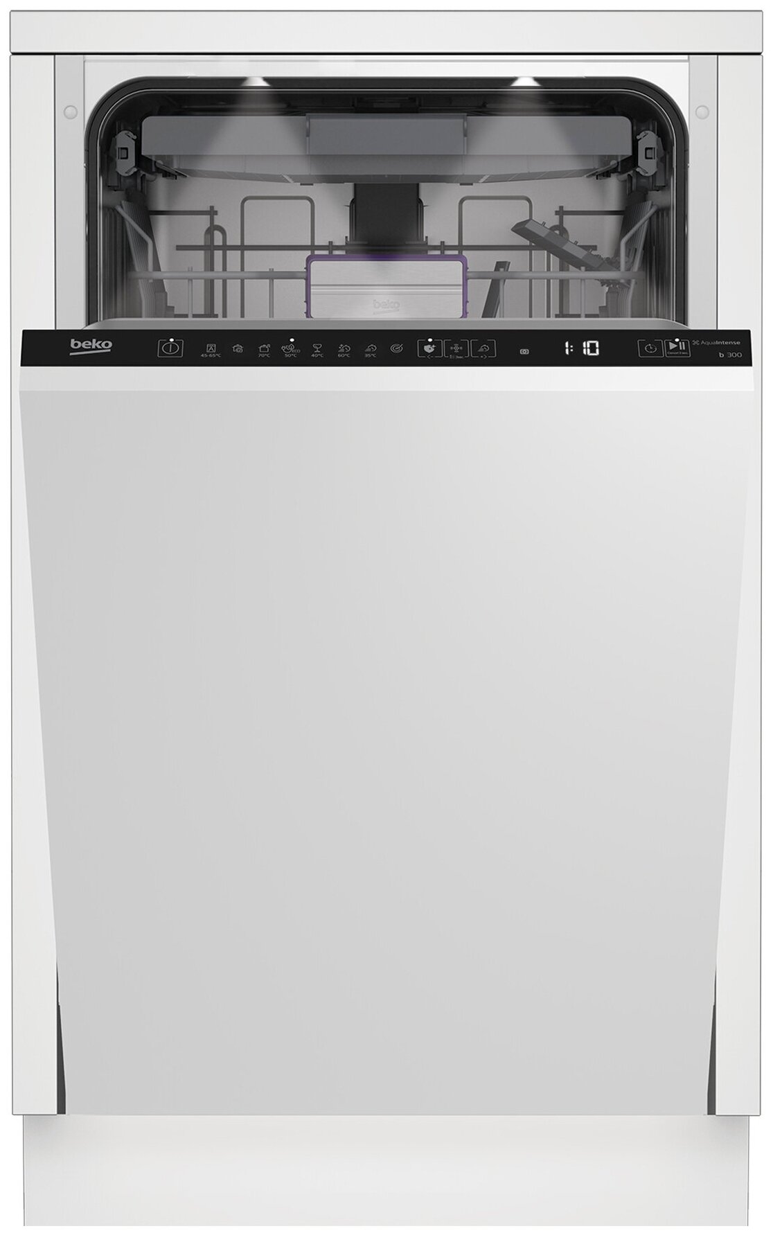 Посудомоечная машина встраиваемая Beko BDIS38122Q, серый