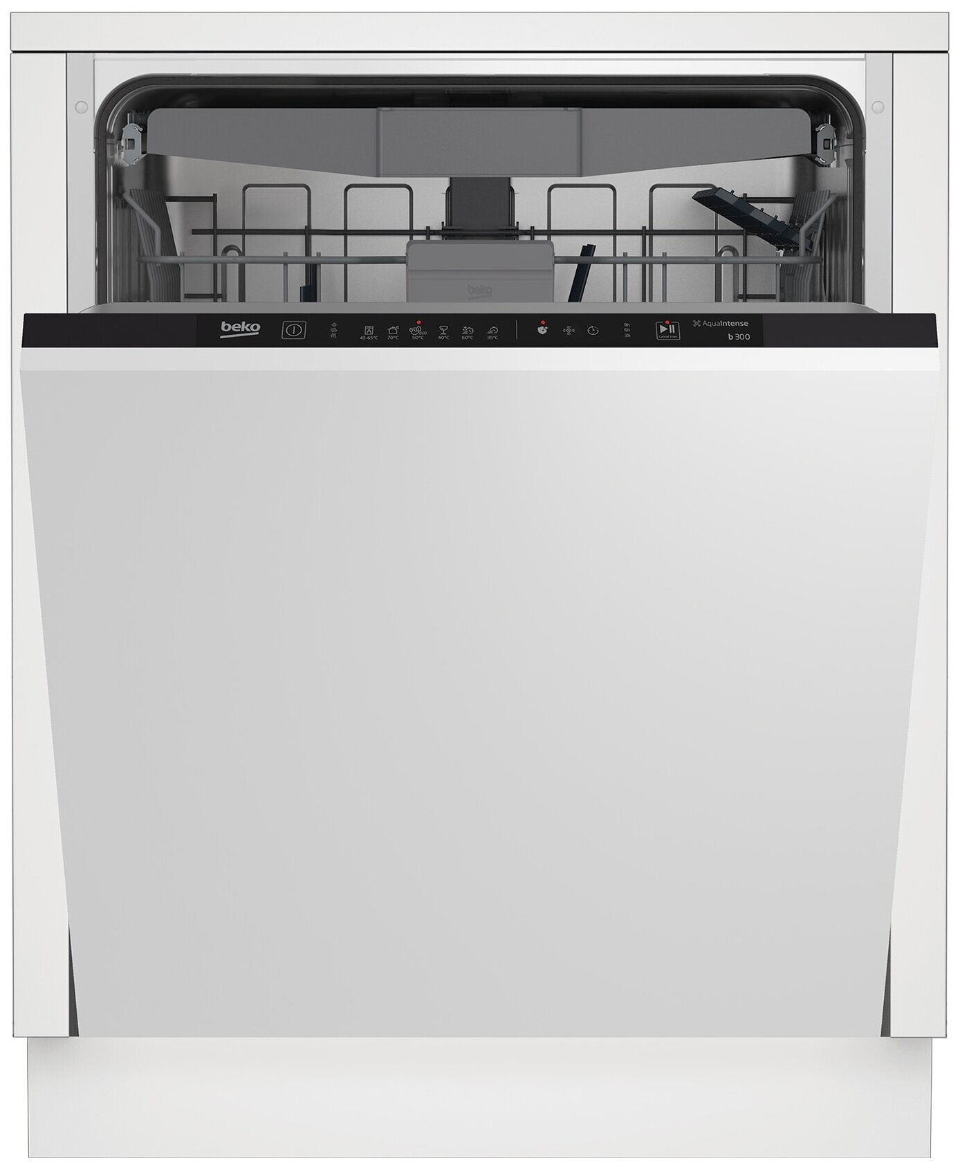 Посудомоечная машина встраиваемая Beko BDIN16520Q, черный