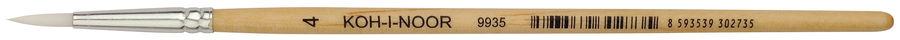 

Кисть художественная Koh-I-Noor №4 синтетика (9935004024KK), №4